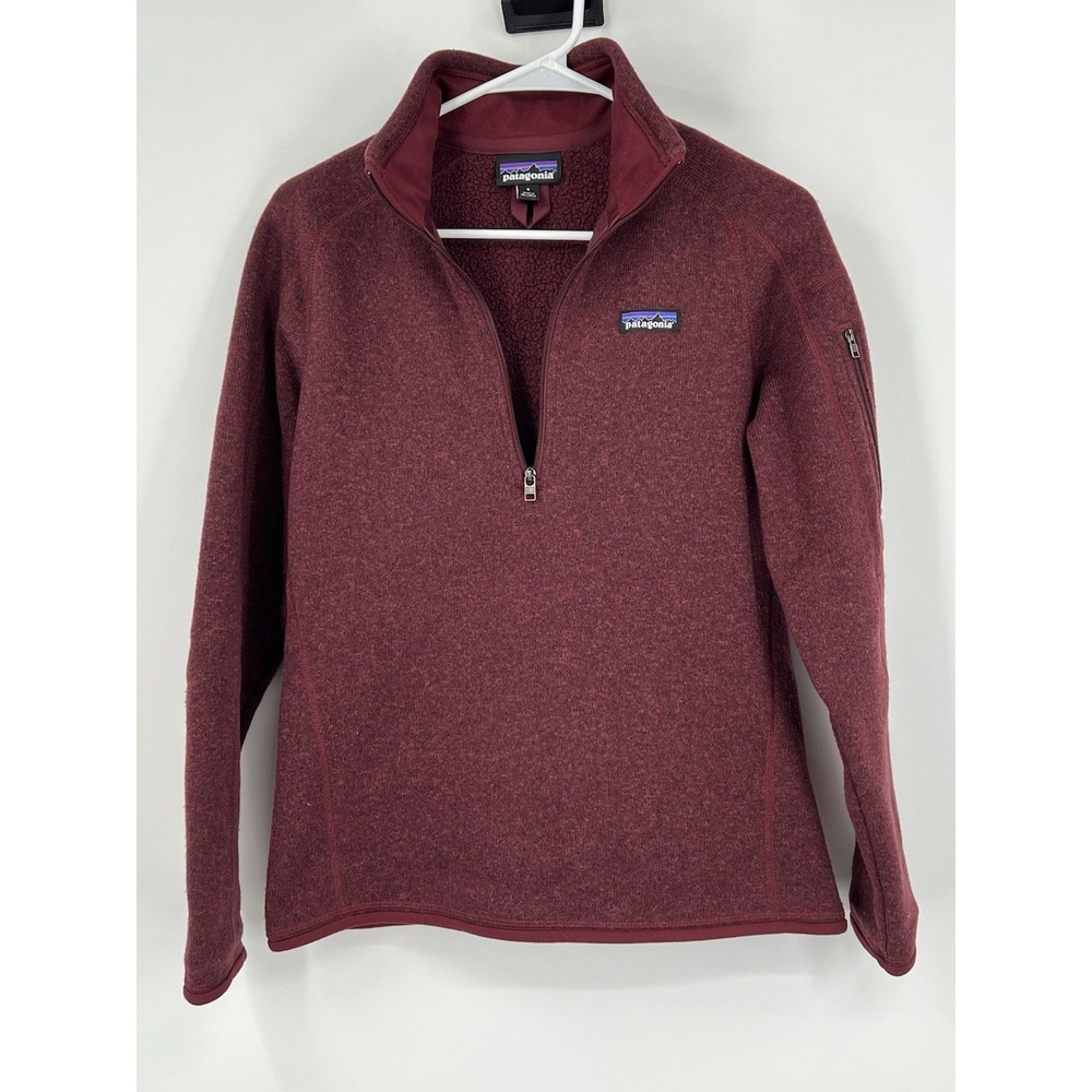 Patagonia Women's Small Better Sweater 1/4 Zip Pullover Fleece Hiking Gorpcore
